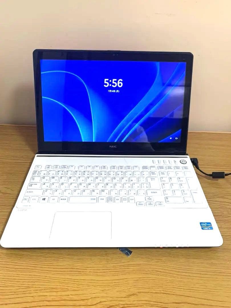 NECタッチパネル付きi5/8/500/office2024最新版