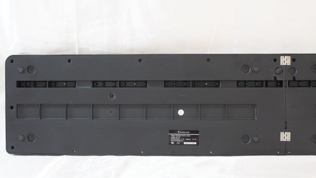 Starfavor 電子ピアノ88鍵盤 折り畳み式 充電型