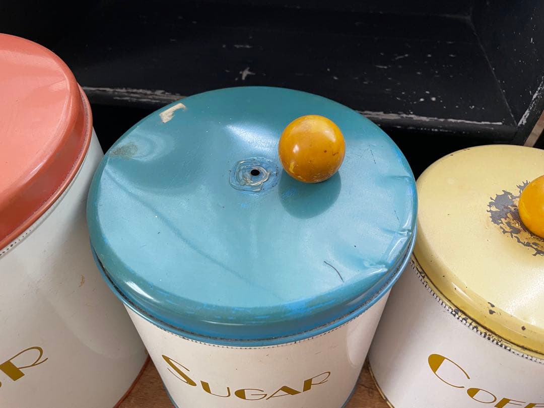 アンティーク　キャニスターセット