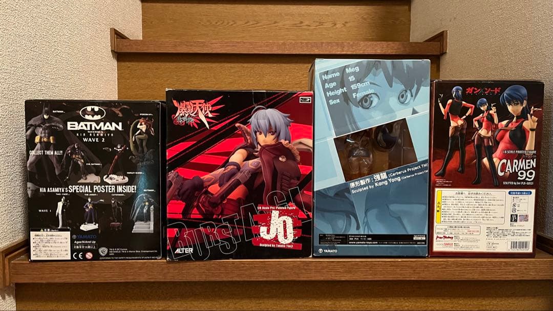 フィギュア4体セット BATMAN Jo Meg Carmen 99