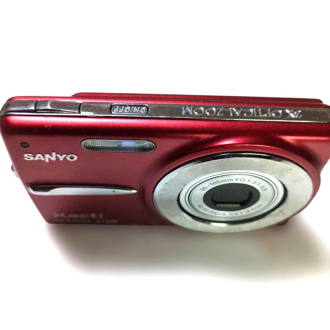SANYO Xacti X1200 赤 12.1メガピクセル動作確認品　動作品
