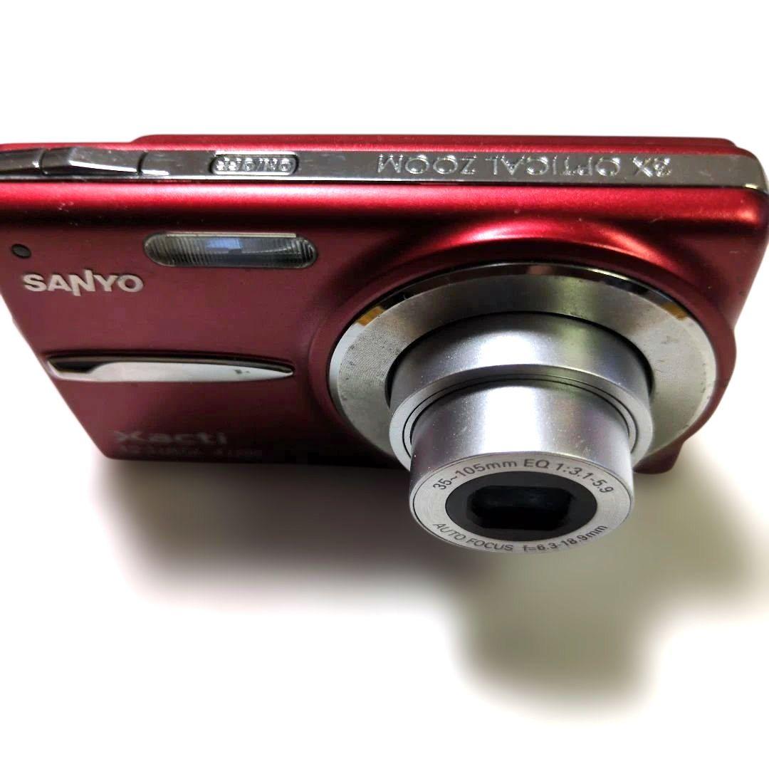 SANYO Xacti X1200 赤 12.1メガピクセル動作確認品　動作品