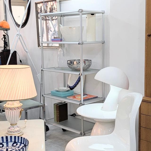 たけ様　guzziniヘルシンキハイシェルフ（キャスター付き）