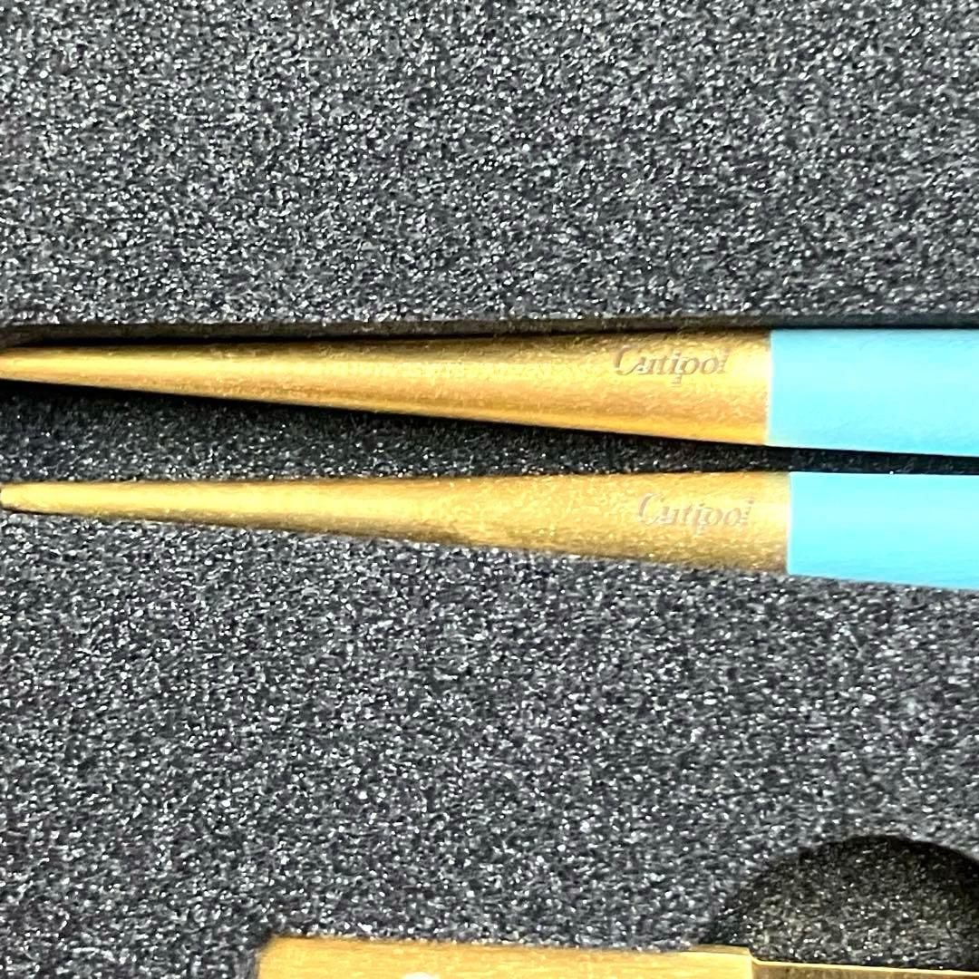 Cutipol クチポール　GOAシリーズ箸　箸置きセット ペアセット
