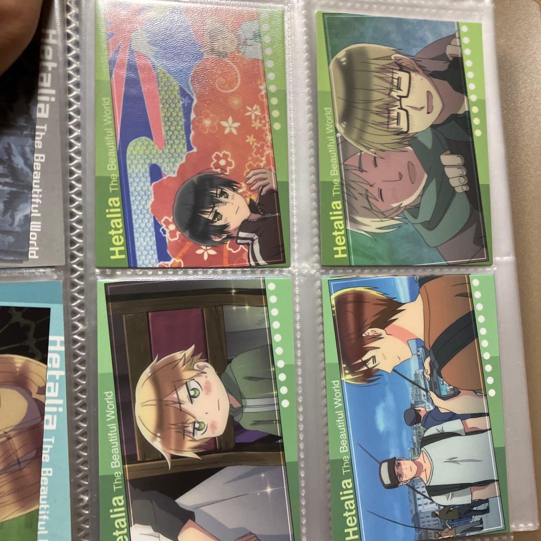 ヘタリア　アニメ　トレカセット　58枚