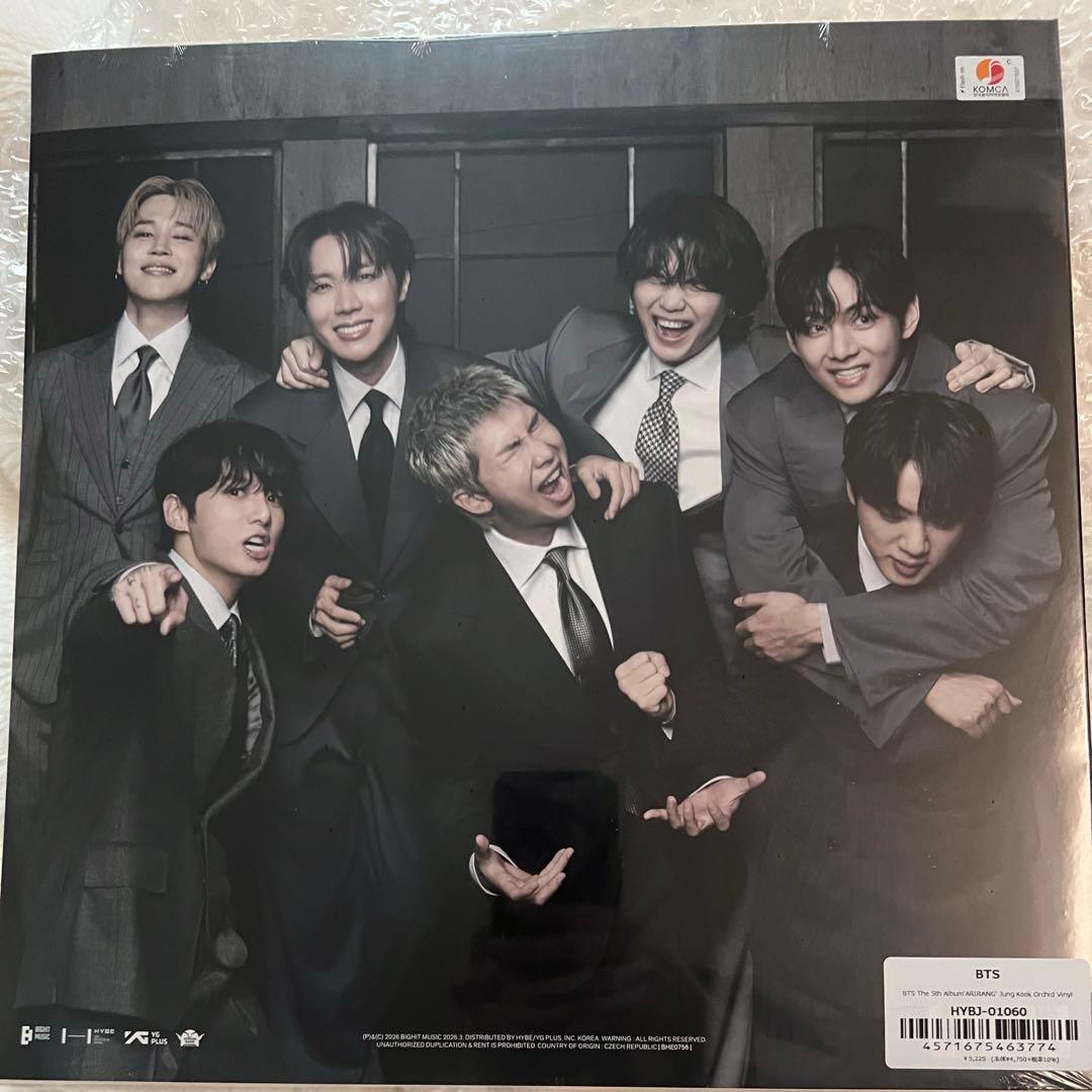 BTS ジョングクARIRANG アリラン Standard Vinyl LP