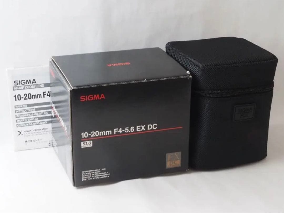 【美品】シグマ10-20mm超広角レンズ❤プロ並みの写真も撮れる❤キャノンEF用