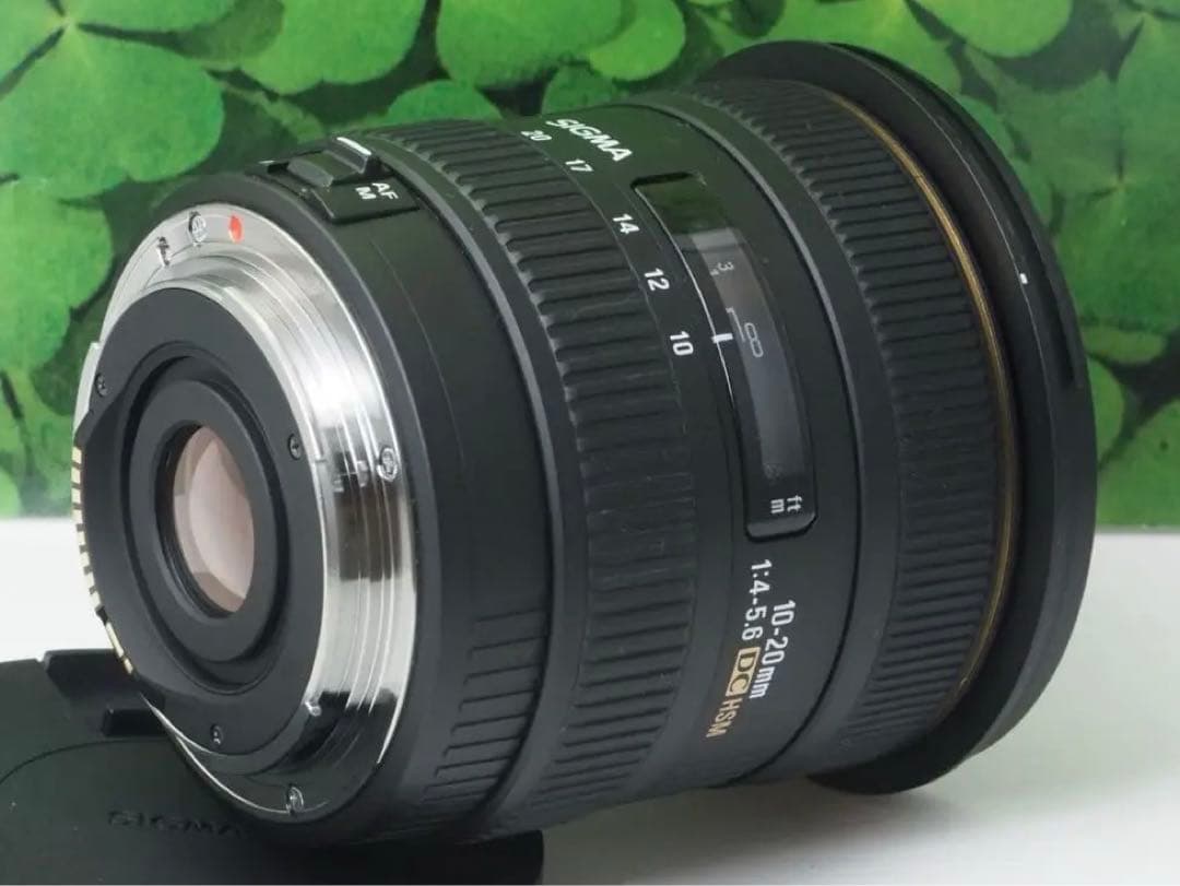 【美品】シグマ10-20mm超広角レンズ❤プロ並みの写真も撮れる❤キャノンEF用