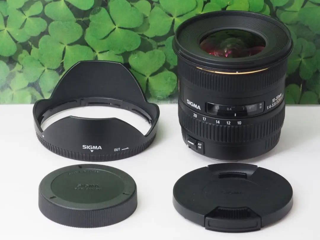 【美品】シグマ10-20mm超広角レンズ❤プロ並みの写真も撮れる❤キャノンEF用