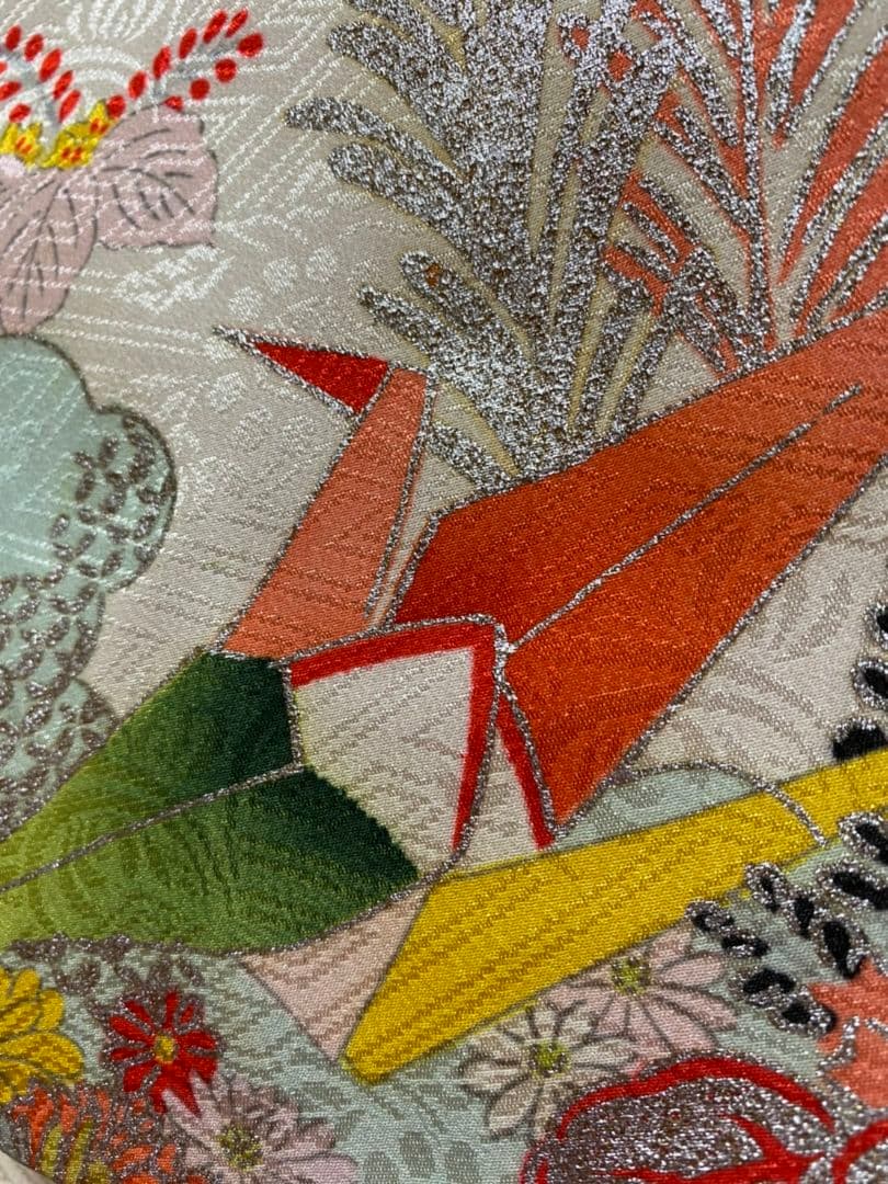 No.304アンティーク子供着物正絹着丈102センチ裄丈51センチ