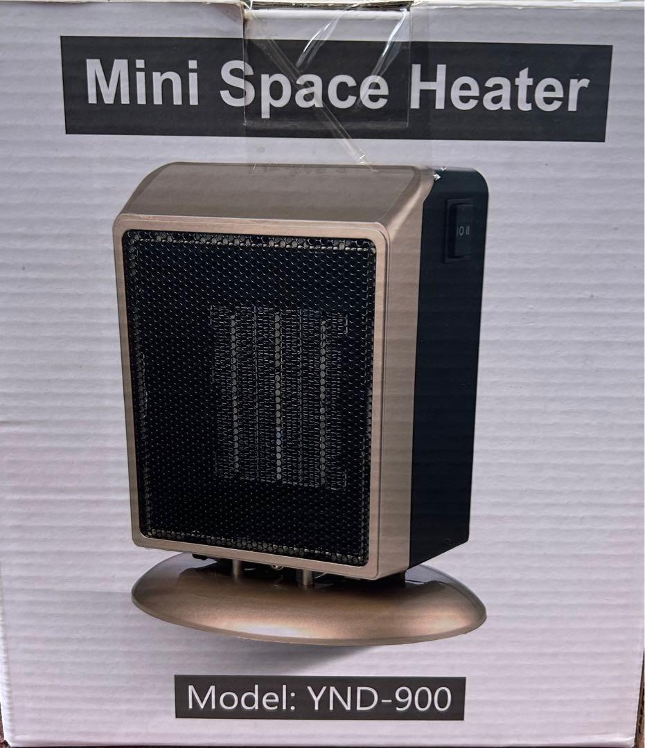 【未使用】セラミックヒーター•電気ファンヒーター3点セット