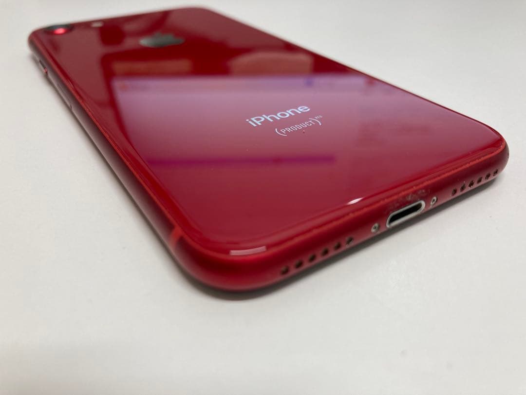 iPhone8 64GB レッド　SIMフリー　K1895