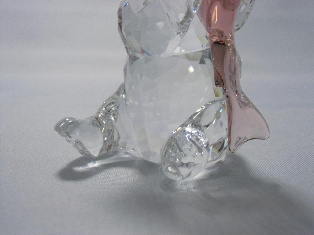 SWAROVSKI カットクリスタル クマと魚　A049