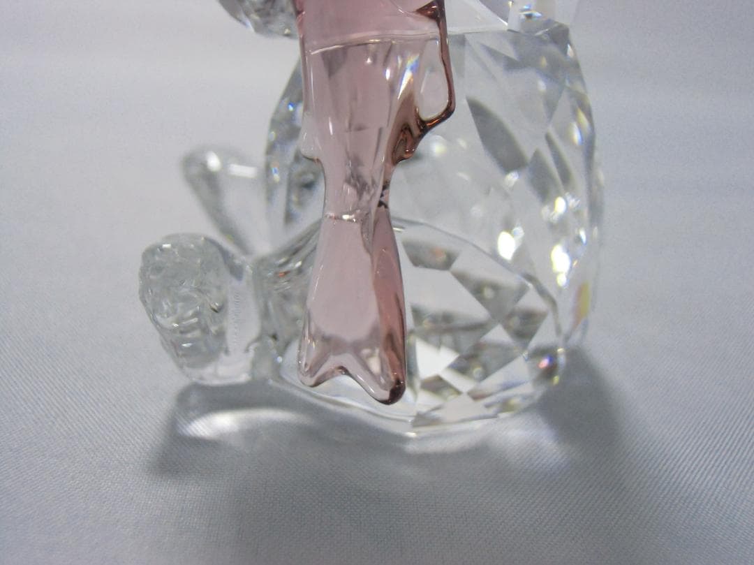 SWAROVSKI カットクリスタル クマと魚　A049