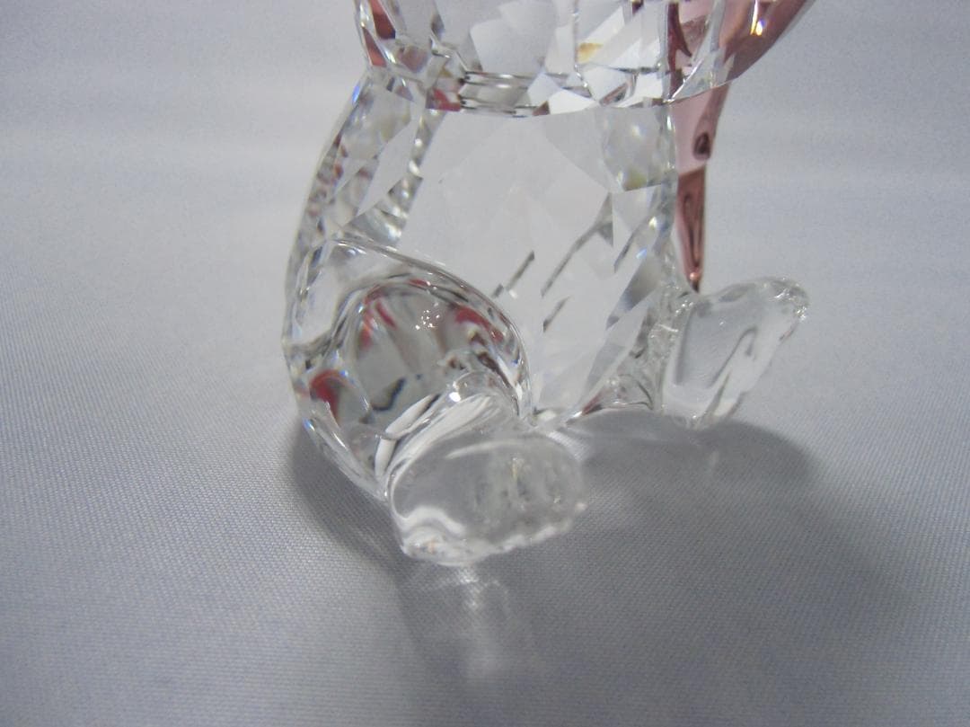 SWAROVSKI カットクリスタル クマと魚　A049