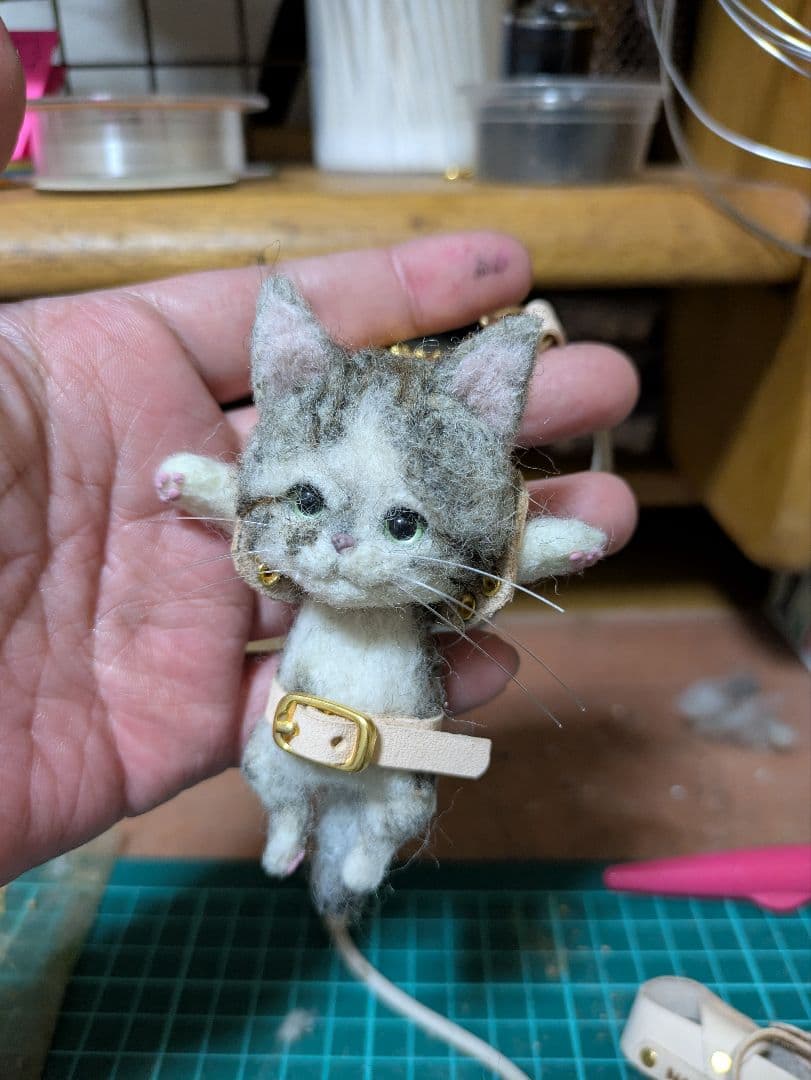 うしなつ出品 豆猫PECO-LIN