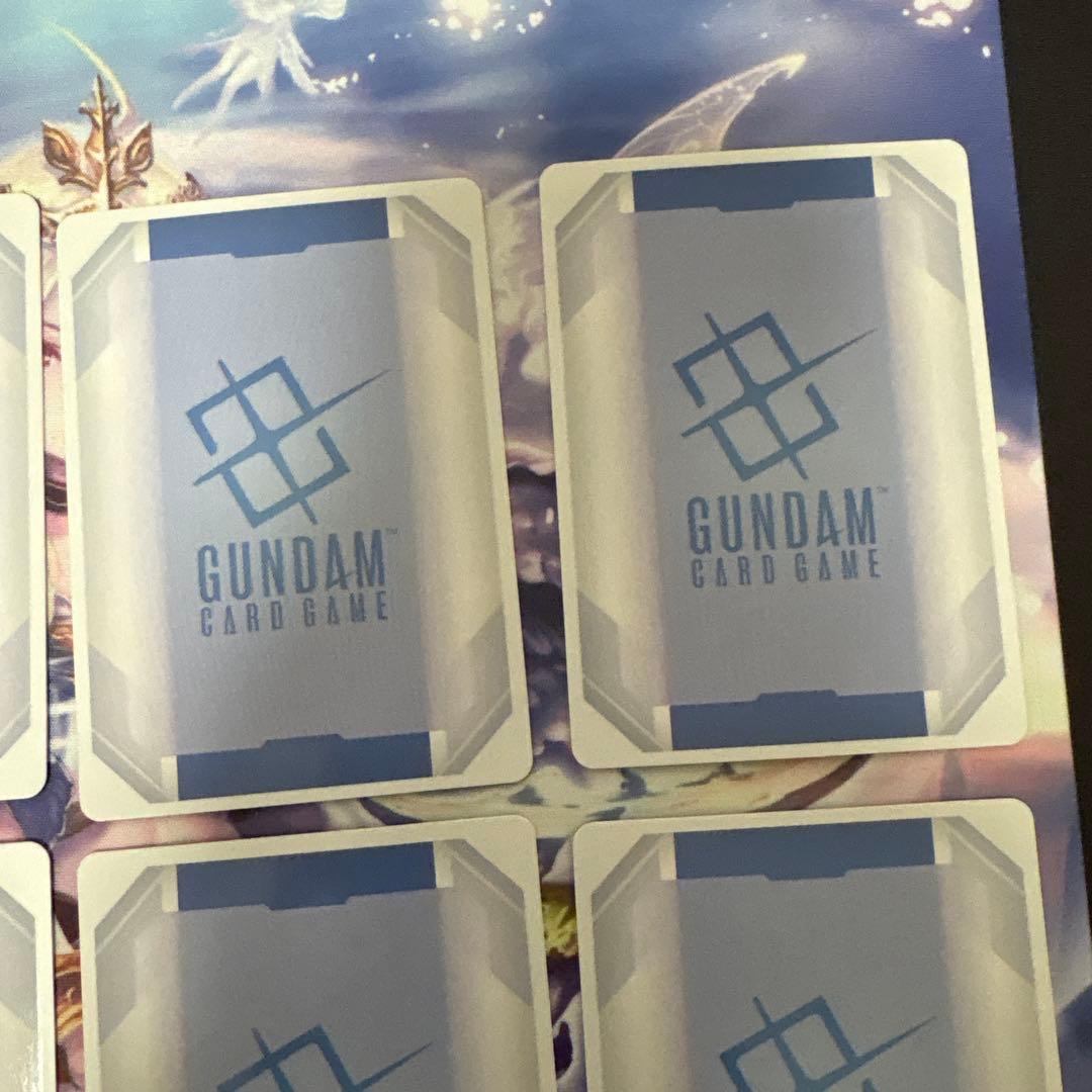 ガンダム、アムロパラレル８枚セット　ガンダムカードゲーム