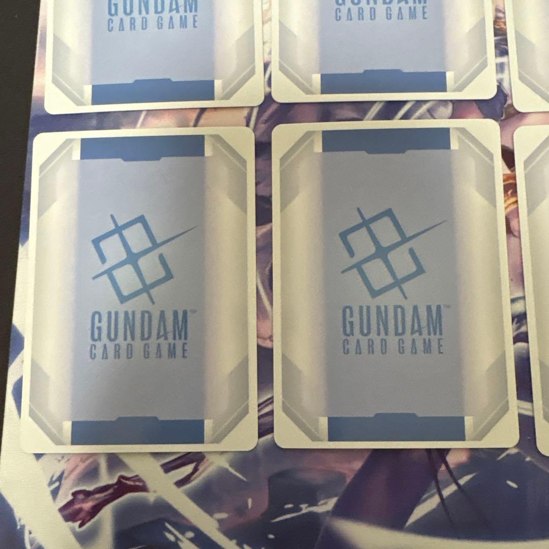 ガンダム、アムロパラレル８枚セット　ガンダムカードゲーム