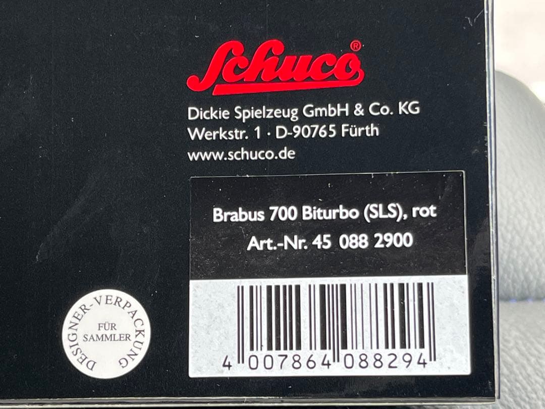 1/43 シュコー BRABUS 700 SLS ブラバス ツインターボ レッド