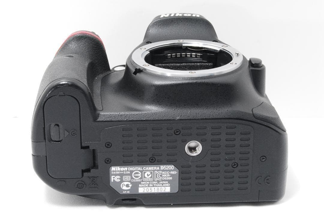 シャッター新品級 Nikon D5200 一眼レフカメラ スマホ転送