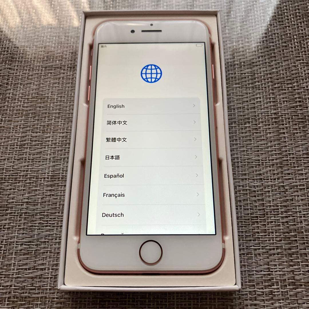 【美品】iPhone7 32GB au版 バッテリー82％ 初期化済み
