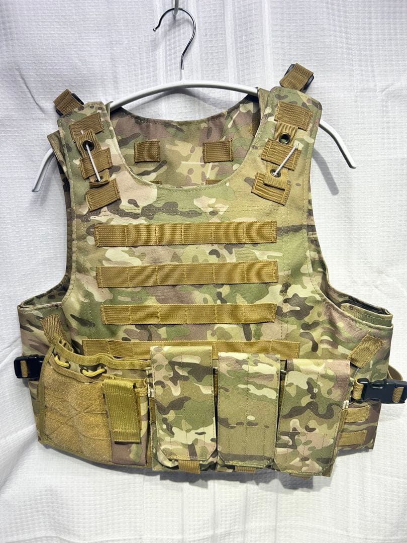 マルチカム タクティカルベスト カモ柄 サバゲー用 L〜LLサイズ