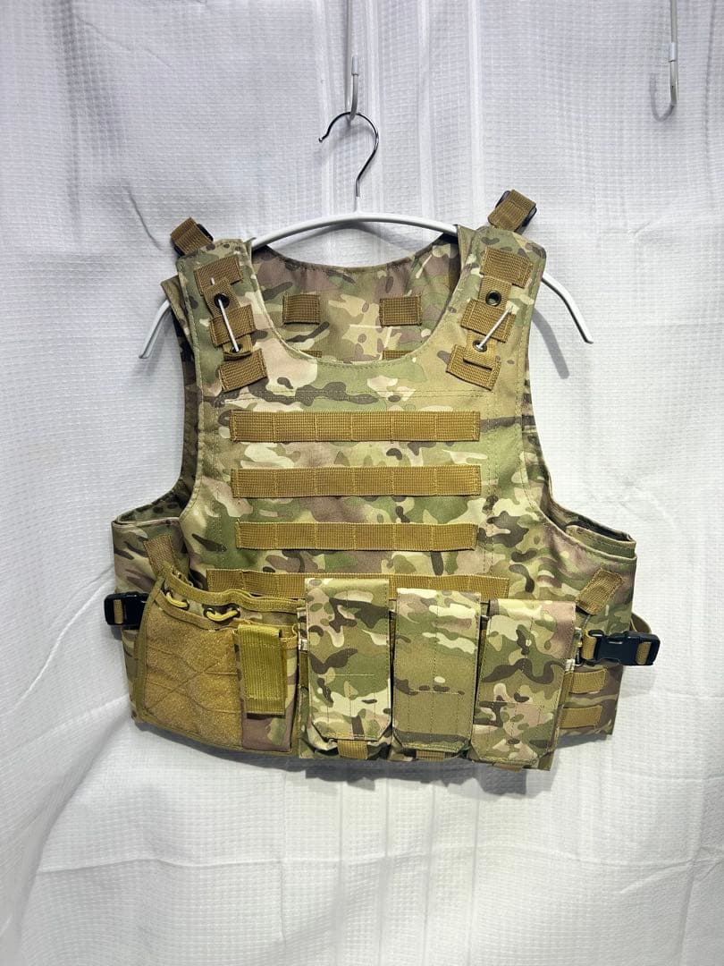 マルチカム タクティカルベスト カモ柄 サバゲー用 L〜LLサイズ