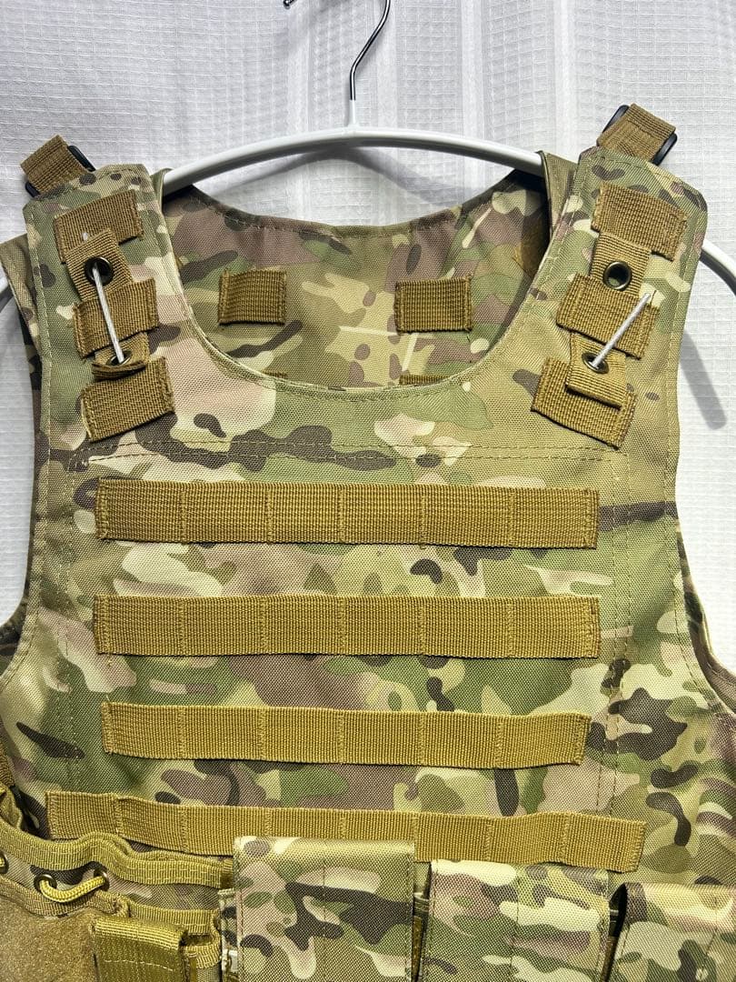 マルチカム タクティカルベスト カモ柄 サバゲー用 L〜LLサイズ
