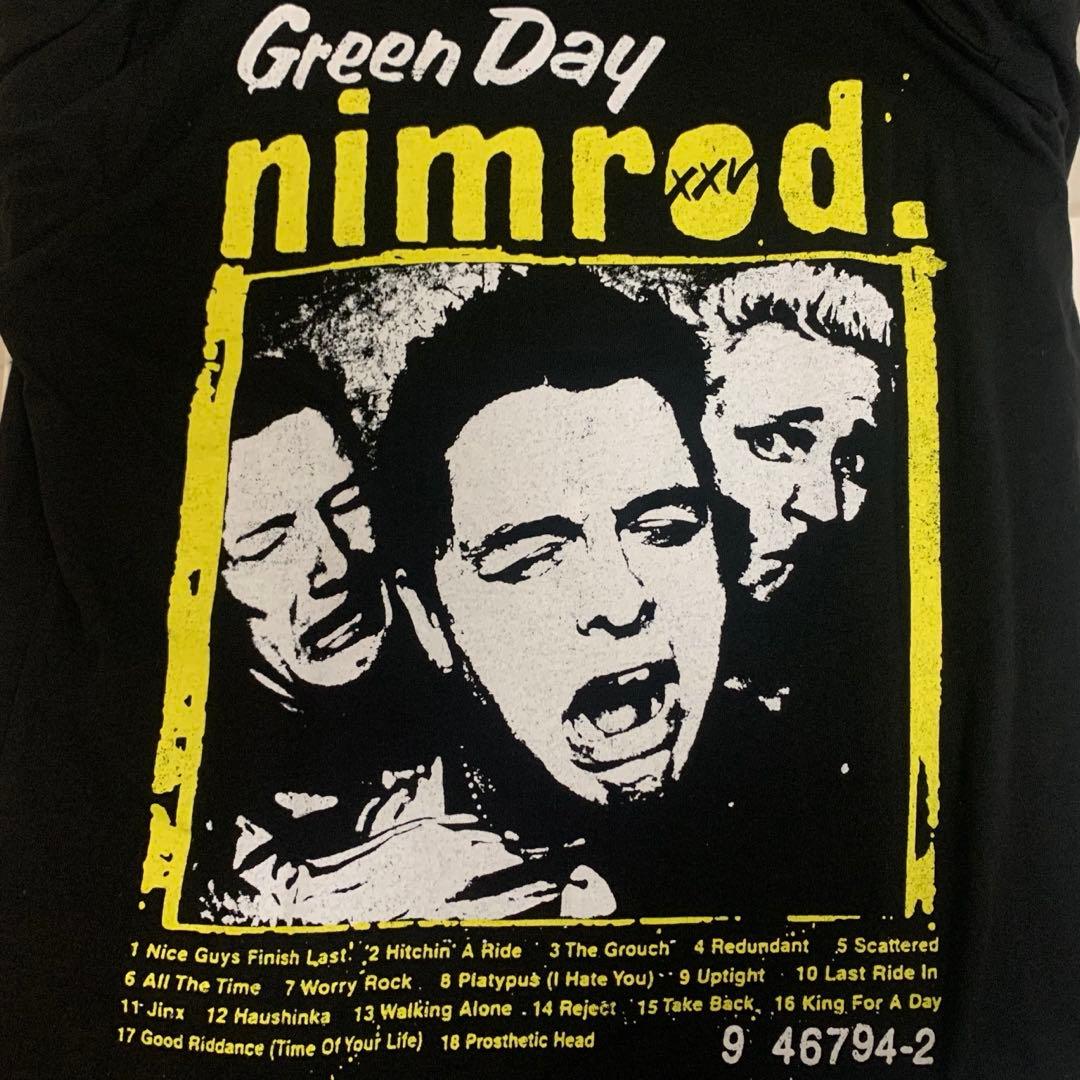 Green Day MADE IN UK Nimrod Breast バンドT