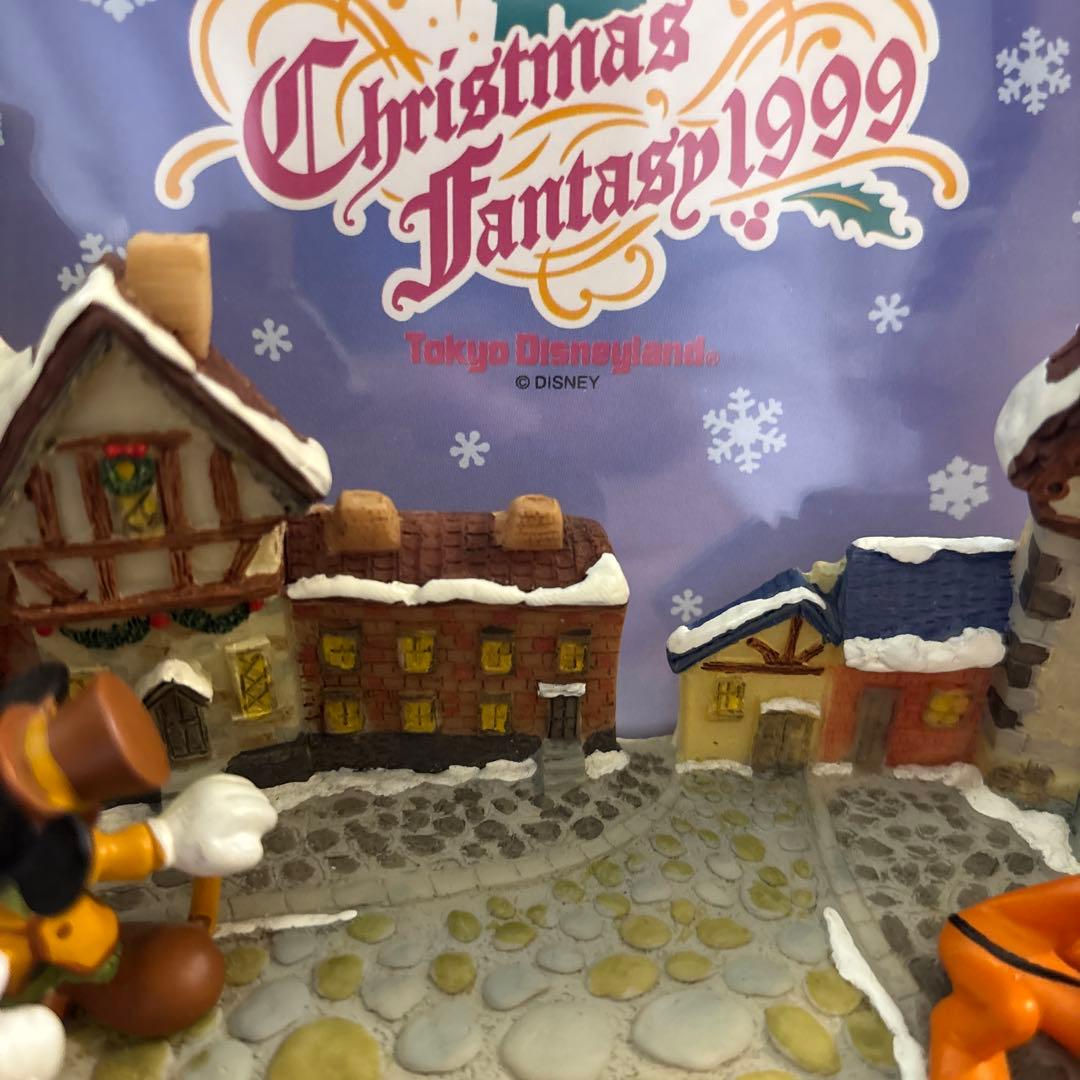 東京ディズニーランド クリスマスファンタジー 1999 ミッキー写真立て陶器