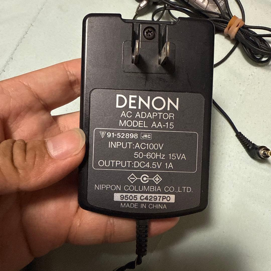 超希少 DENON DMP-R30 MDレコーダー ポータブルMDプレーヤー