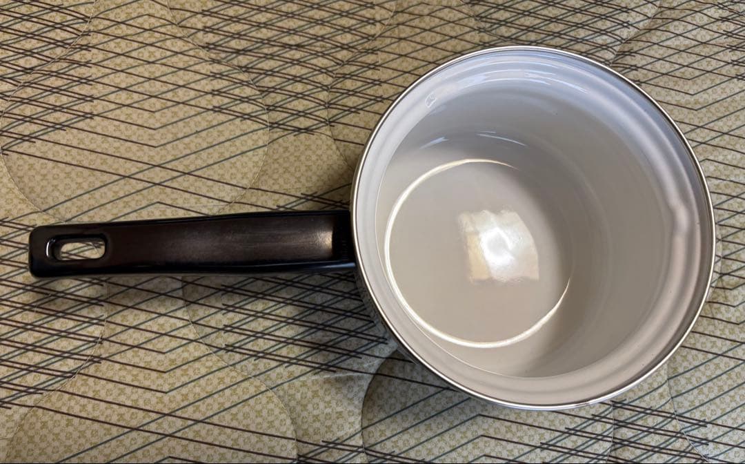 【新品未使用】象印 16cm 18cm ホーロー鍋 昭和レトロ レア