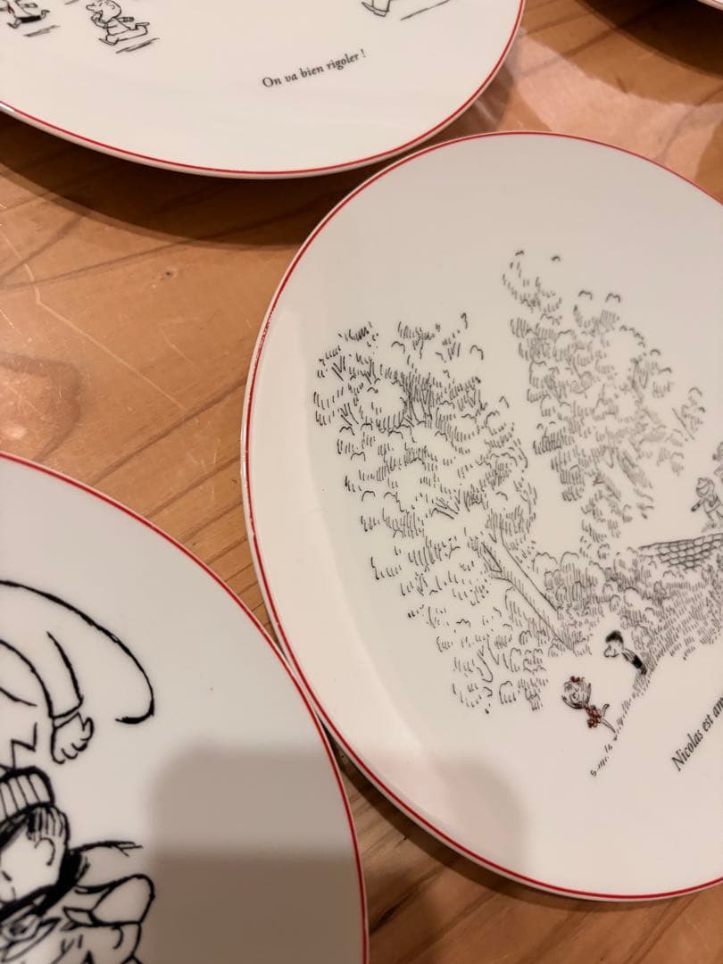 Bernardaud☆ Le Petit Nicolas☆サラダプレート☆中古品