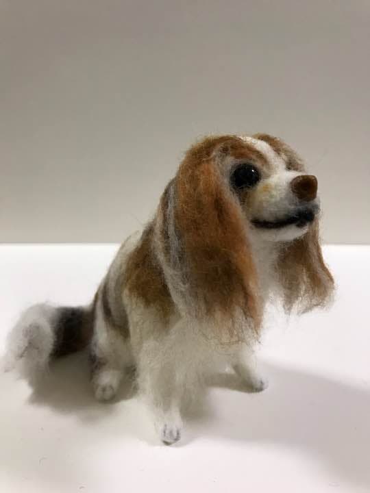 愛ペットのリアルな羊毛フェルトのオーダー専用