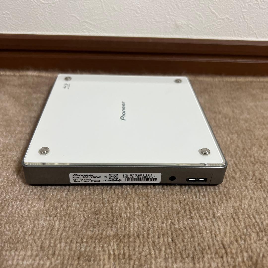 Pioneer パイオニア BDR-XS05WFポータブルBlu-rayドライブ