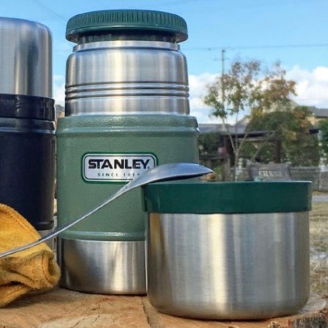 スタンレーSTANLEY【旧ロゴ】クラシック真空フードジャー0.5Lグリーン正規