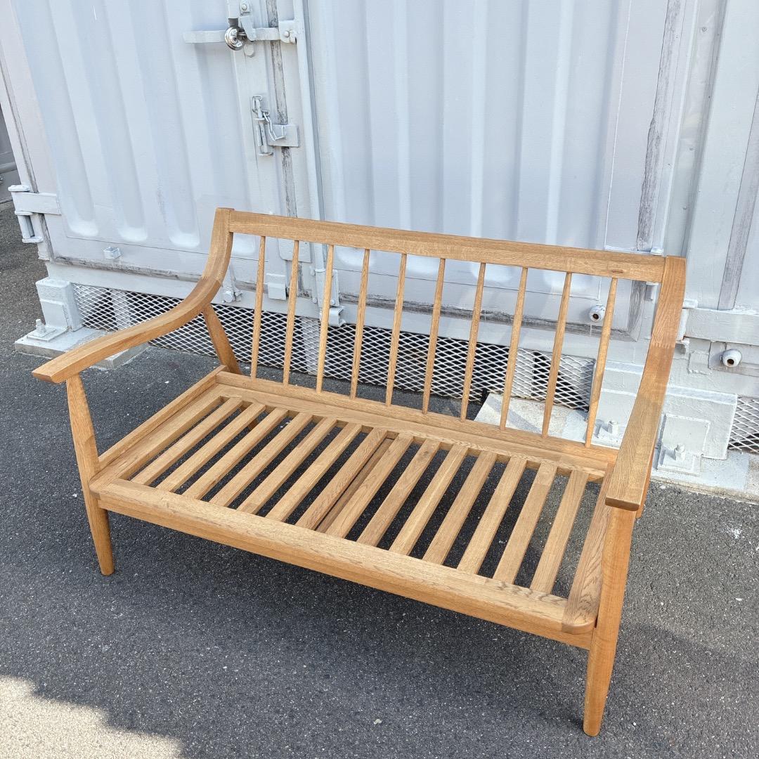 【お値下げOK】綺麗 クラッシュゲート アルネソファ 2Pソファ ボタン留め仕様