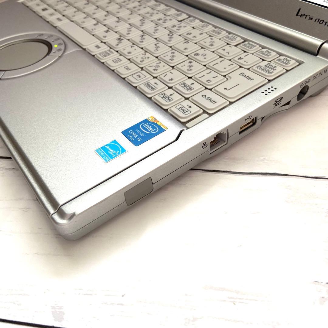 Windows11✨ノートパソコン✨レッツノート i5 8GB 初心者 設定済