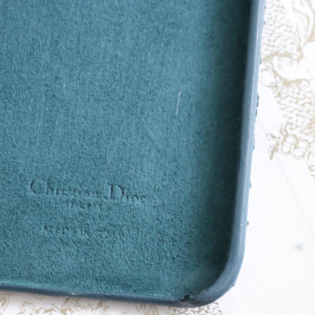 希少！LADY DIOR カナージュ　iPhoneケース　クリスチャンディオール