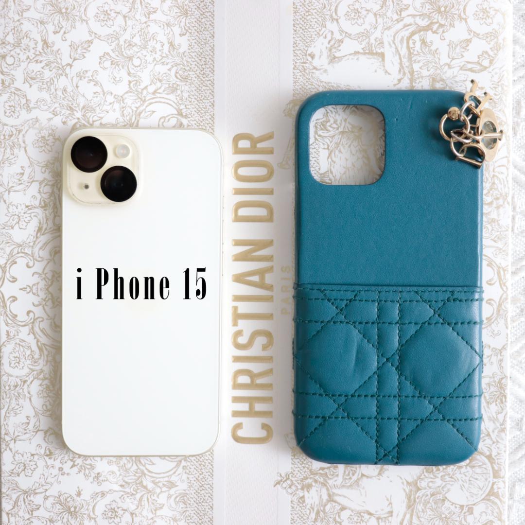希少！LADY DIOR カナージュ　iPhoneケース　クリスチャンディオール