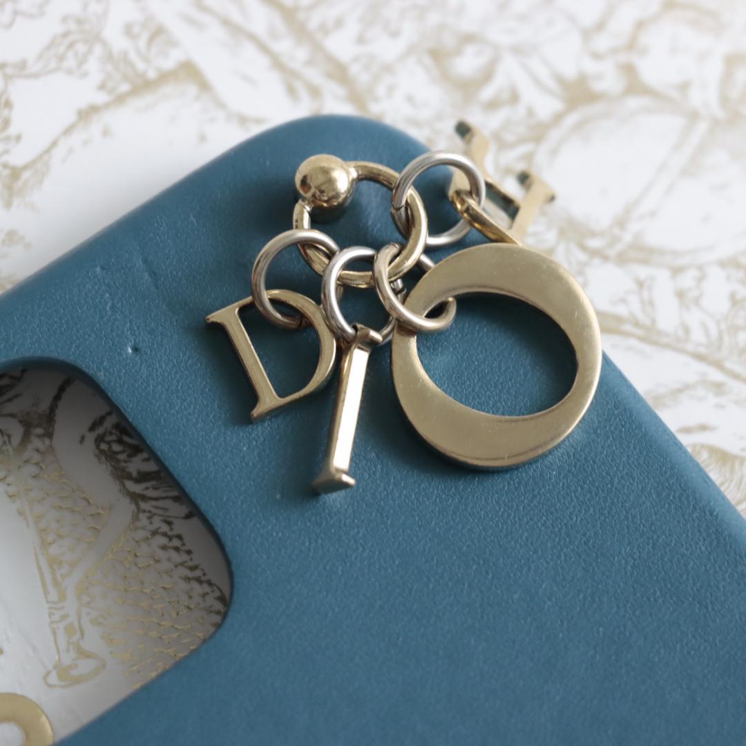 希少！LADY DIOR カナージュ　iPhoneケース　クリスチャンディオール