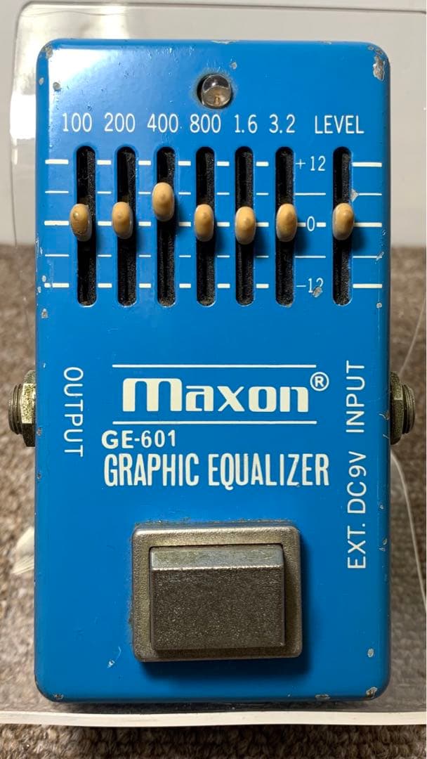 Maxon GE601 グラフィックイコライザー アダプター付