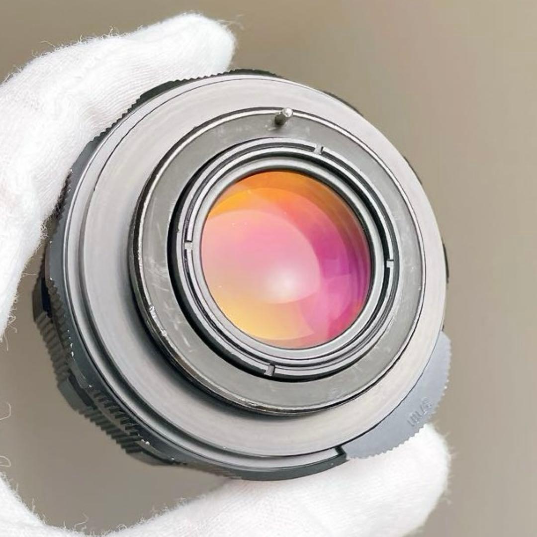 【虹色フレア】スーパータクマー 55mm f1.8 M42 整備済