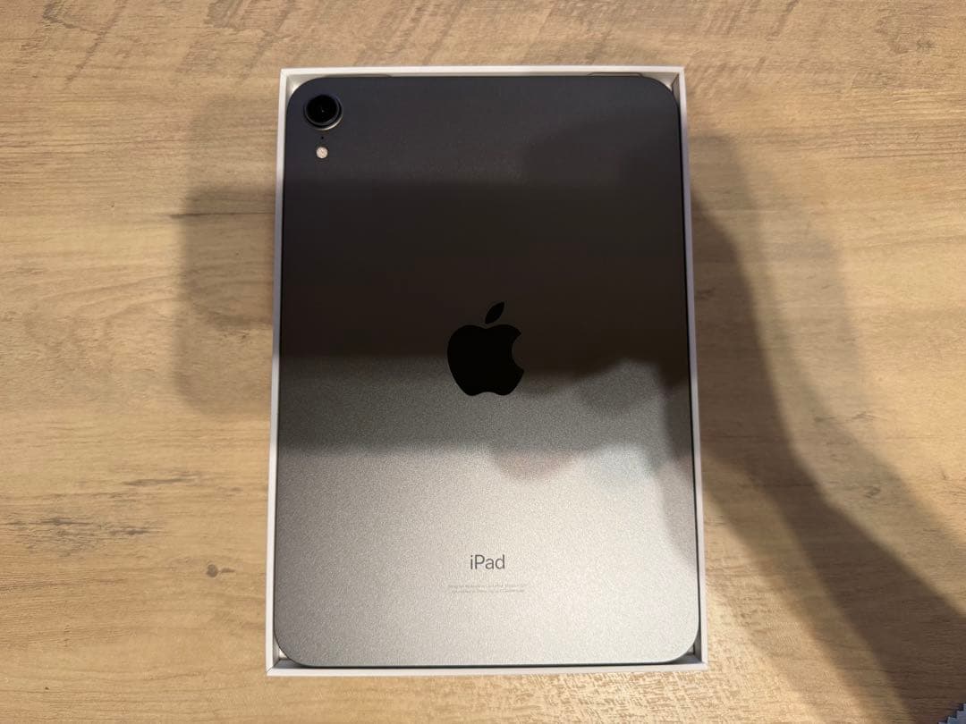 【超美品】iPad mini 第6世代　ケース付き バッテリー100%