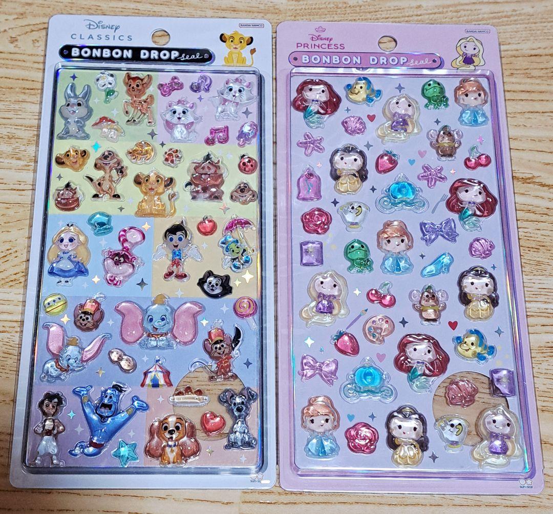 【国内正規品】 ディズニー ボンボンドロップシール 8種セット