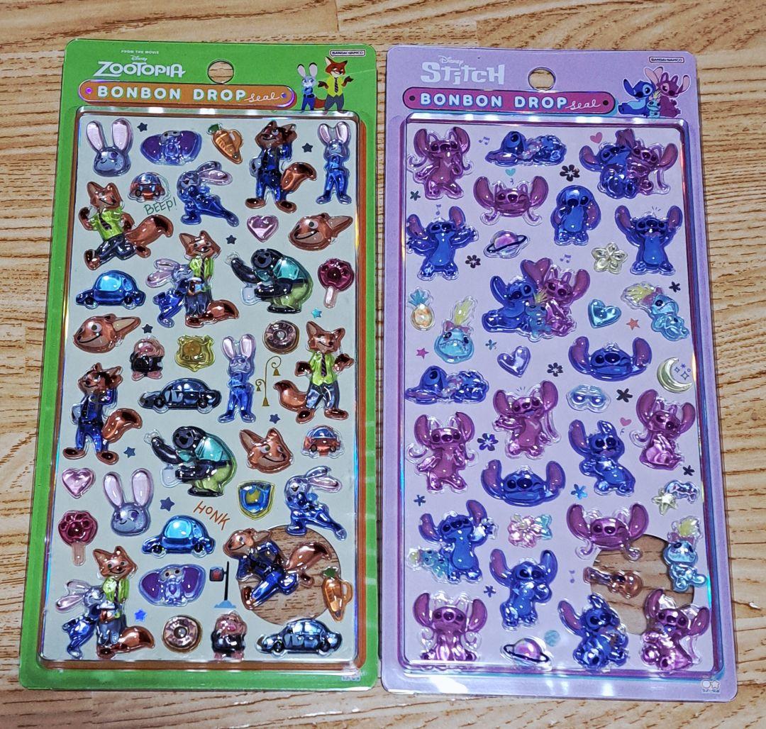 【国内正規品】 ディズニー ボンボンドロップシール 8種セット