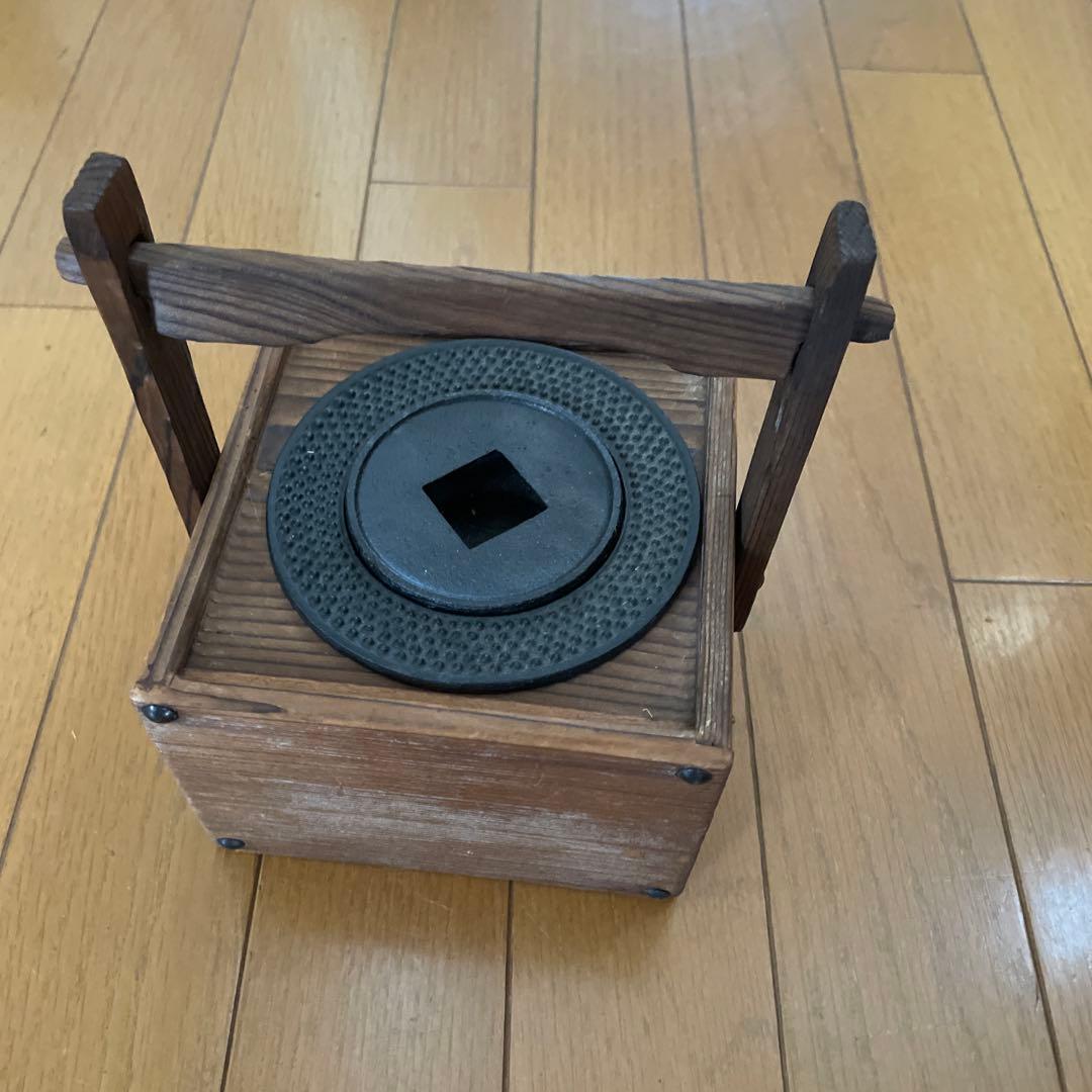 木製煙草盆　たばこぼん　灰皿【年代物】