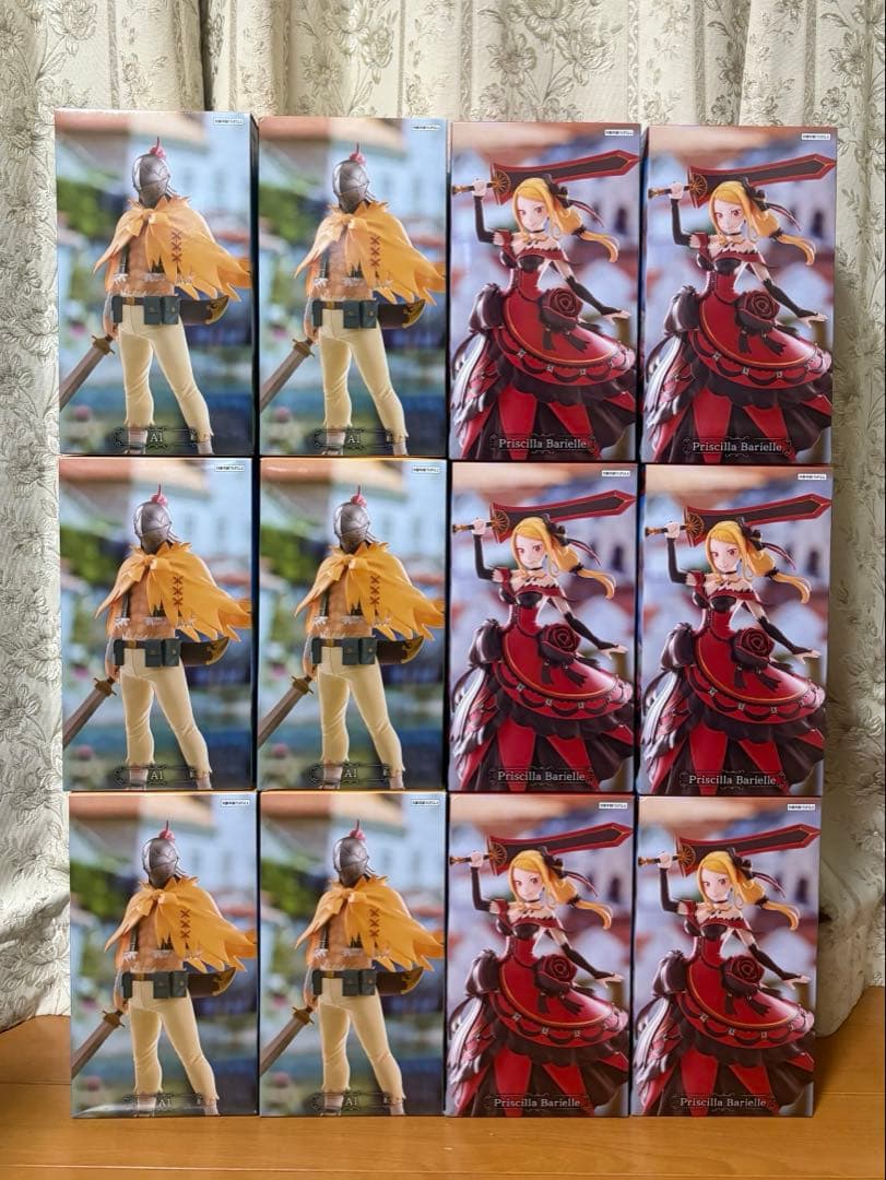 GIGO限定　リゼロ　GiGO王選候補者と騎士フィギュア　プリシラ　アル