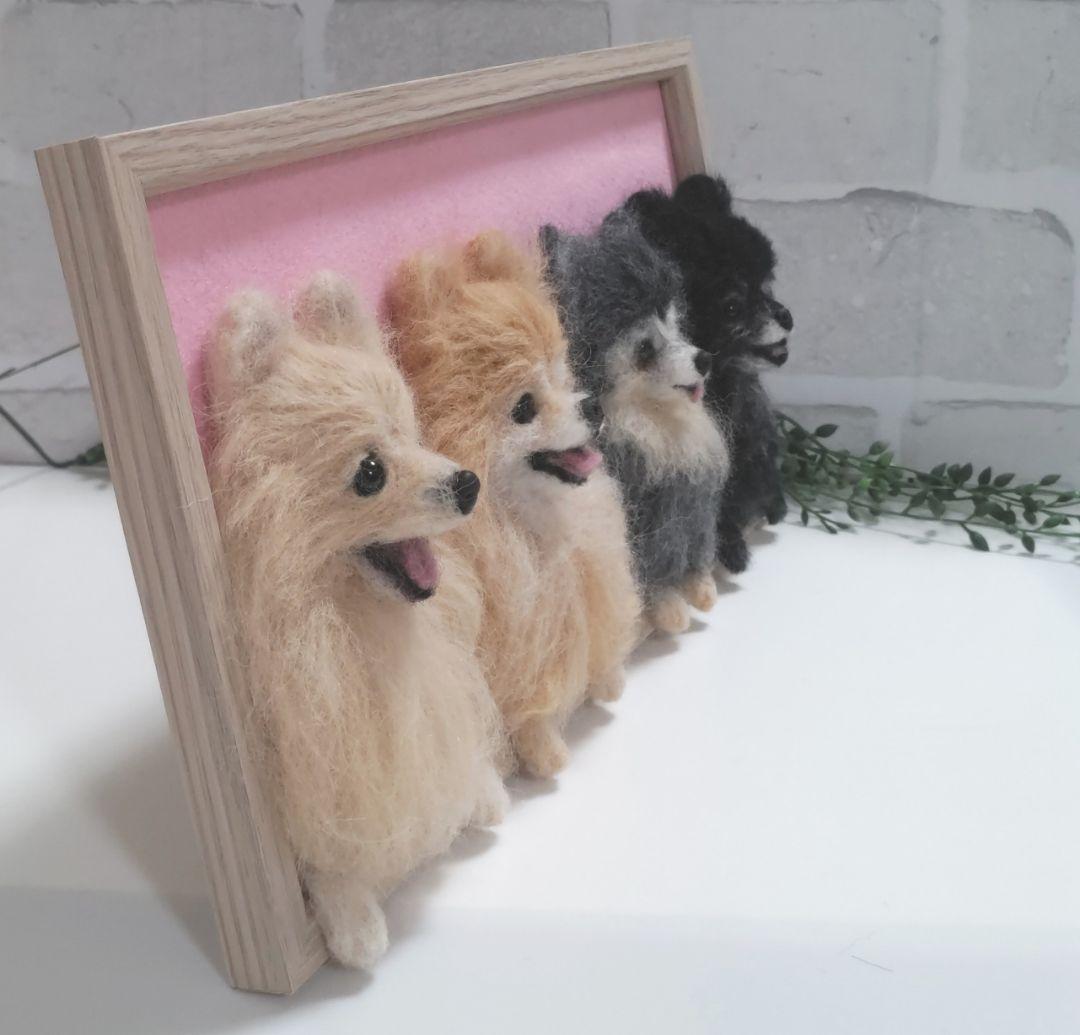ポメちゃんグッズ多めです♡うちの子オーダー♡羊毛フェルト♪ハンドメイド☆