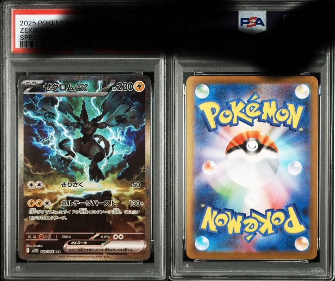 2025 ポケモン ゼクロムex sar psa10 #169